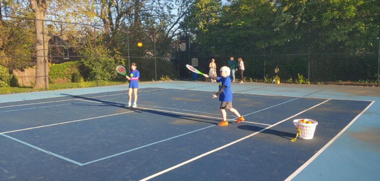 Blind Tennis in the Midwest