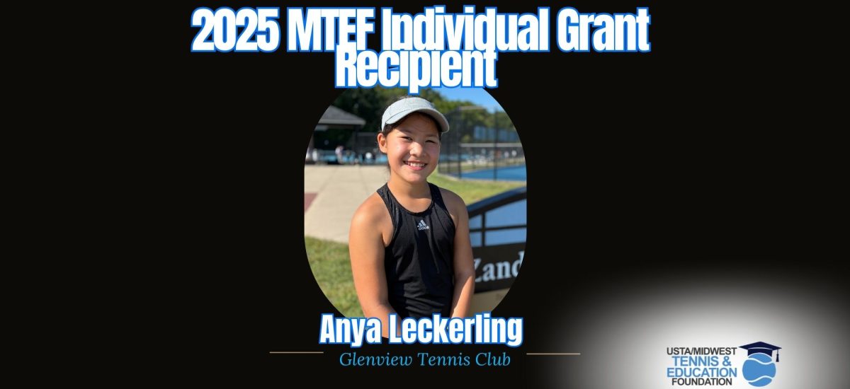 Glenview teen tennis star Anya Leckerling gets grant to chase her dreams!