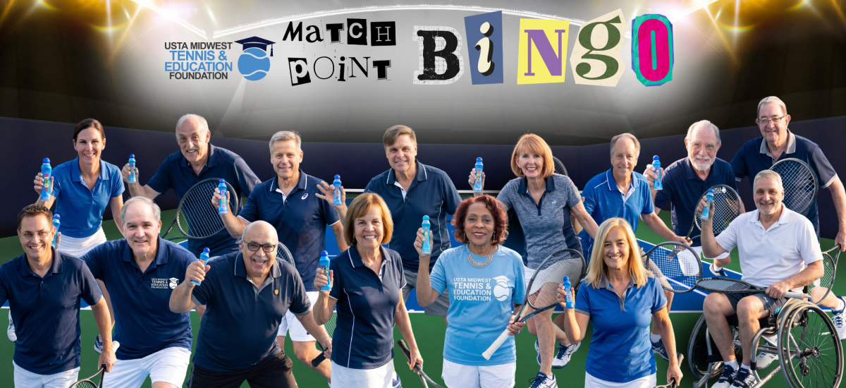 USTA Midwest Tennis & Education Foundation’s May Match Point Bingo Fundraiser Surpasses Goal, Raising Over $52,000!